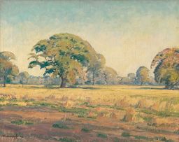 Jacob Hendrik Pierneef; Landscape with Trees