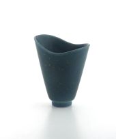 A Carl-Harry Stalhane stoneware vase, for Rorstrand, Sweden, 1950s