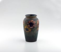 A Walter Moorcroft anemone vase, (1947-1953)