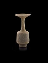 A stoneware bottle vase with flared lip, 1970s, Dame Lucie Rie (1902-1995)