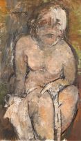 Jean Welz; Nude of a Young Girl