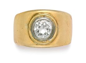 Single-stone diamond ring, Kurt Jobst