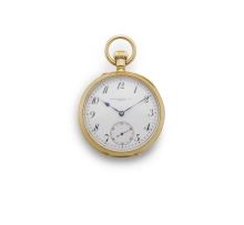 Patek Philippe gold openface keyless lever watch, early 20th century