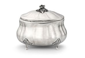 A silver spice box, early 20th century