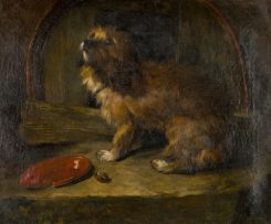 After Sir Edwin Henry Landseer; Dog and Snail