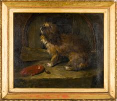 After Sir Edwin Henry Landseer; Dog and Snail