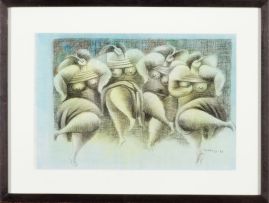 Sydney Kumalo; Dancing Figures