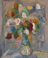 Kenneth Baker; Spring Flowers in a Vase