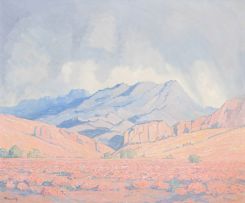 Jacob Hendrik Pierneef; Extensive Landscape, Northern Drakensberg