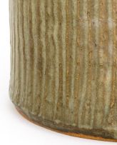 An Esias Bosch green-glazed stoneware vessel, 20th century