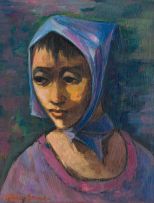 Alexander Rose-Innes; Women with Headscarf