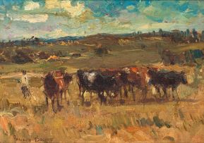 Adriaan Boshoff; Cattle in the Field