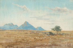 Otto Klar; Landscapes, two