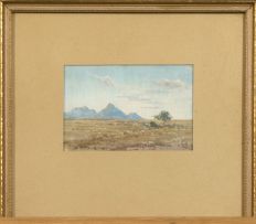 Otto Klar; Landscapes, two