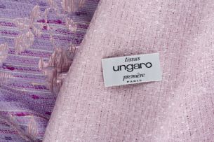 Emanuel Ungaro; Combination of two silks