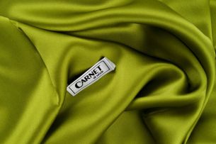 Taroni / Carnet; Combination of two satin silks