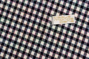 Tissus Monde; Combination of two wool and cotton fabrics