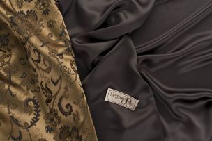 Elégance; Combination of two silk jacquards