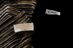Tissus Monde / Carnet; Combination of two fabrics
