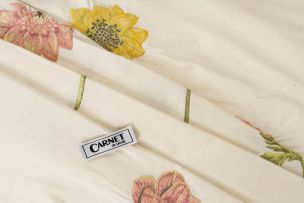 Carnet / Carnet; Combination of two silks