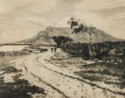 Hilda Mary Pemberton; Table Mountain from Milnerton, Cape