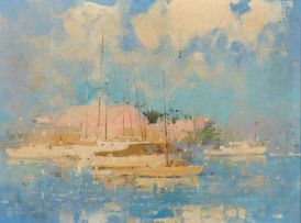 George Ernest Lang; Marine Landscape