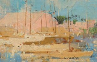 George Ernest Lang; Marine Landscape