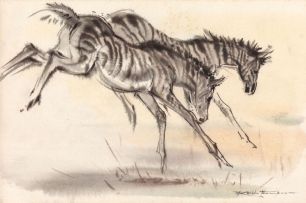 Ralph Thompson; Zebra Foals
