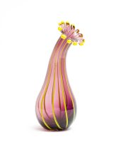 An 'Eastern' Glass vase, mid 20th century