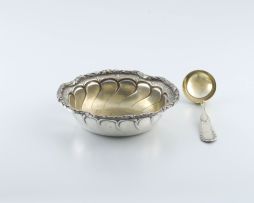 A Dutch silver condiment bowl, A Bonebakker & Zoon, .800 standard