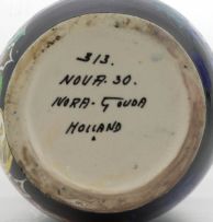 A Nova Plateelbakkerij Ivora Gouda vase (1914-1965)