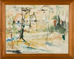 Paul du Toit; Trees and Houses