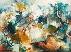 Paul du Toit; Trees and Rocks