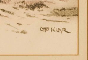 Otto Klar; Landscape I, Landscape II, two