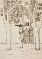 Cecil Skotnes; Crucifix and Cathedral