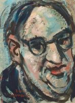 Hennie Niemann Snr; Man with Glasses