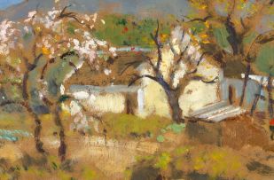 Terence McCaw; Trees in Blossom