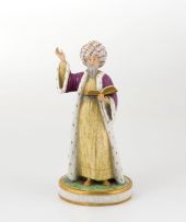 A Royal Copenhagen porcelain figure of a Prophet, early 20th century