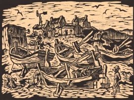 Gregoire Boonzaier; Fishing Boats