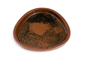 A stoneware dish, Esias Bosch, (1923-2010)