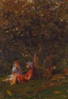 Adriaan Boshoff; Two Figures under a Tree