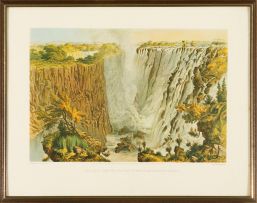 Thomas Baines; The Victoria Falls, Zambesi River, six