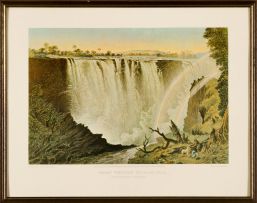 Thomas Baines; The Victoria Falls, Zambesi River, six