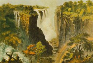 Thomas Baines; The Victoria Falls, Zambesi River, six