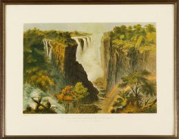 Thomas Baines; The Victoria Falls, Zambesi River, six