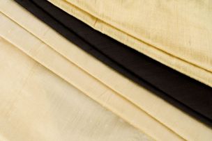 Dupioni ; Combination of three silks