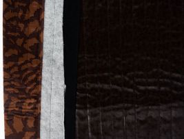 Elégance / Nephila Italy; Combination of two fake leathers