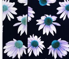 Elégance Paris / Silesia Vienna / Tissus Monde; Combination of seven cotton fabrics - florals