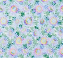 Elégance Paris / Silesia Vienna / Tissus Monde; Combination of seven cotton fabrics - florals