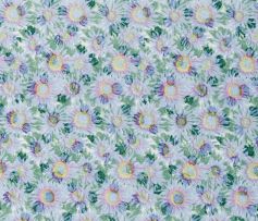 Elégance Paris / Silesia Vienna / Tissus Monde; Combination of seven cotton fabrics - florals